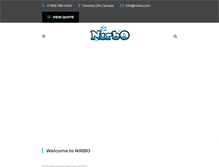 Tablet Screenshot of nirbo.com